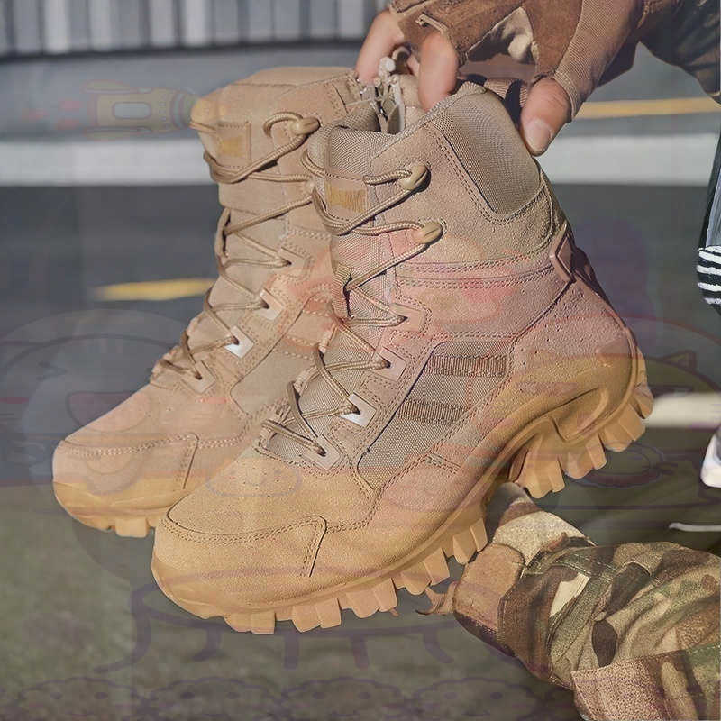 Types Of Men'S Formal Wear - Tan Long Barrel Deadlift Casual Sneakers