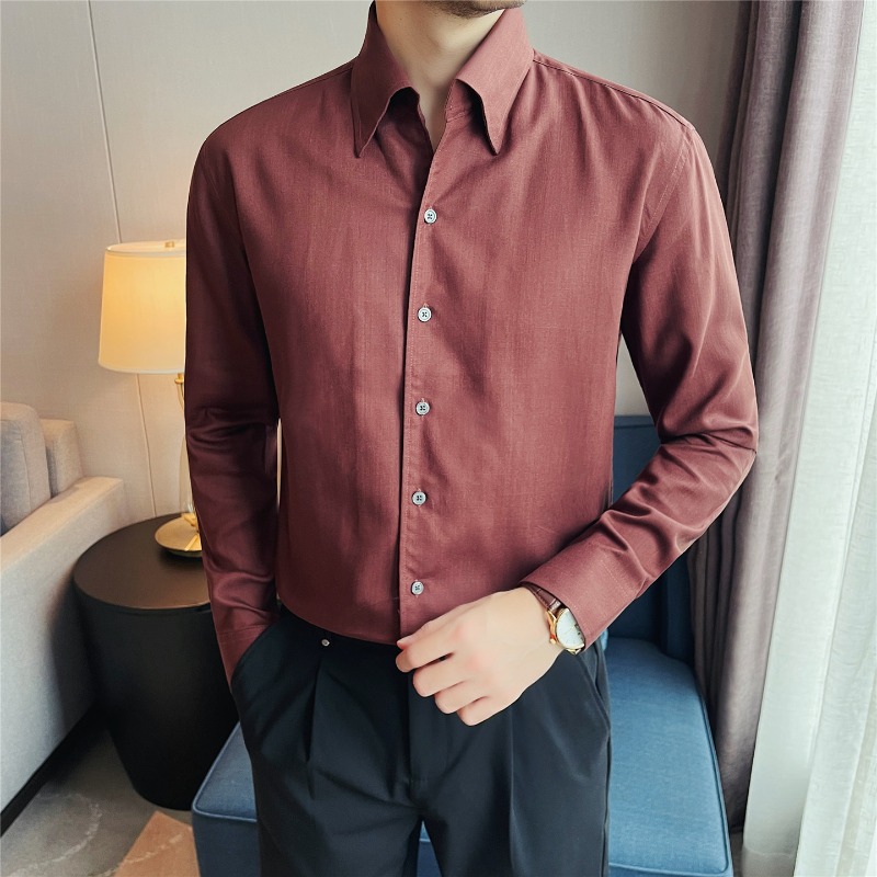 Men Formal Wear Clothes - 100% Lyocell Breathable Shirts for Men