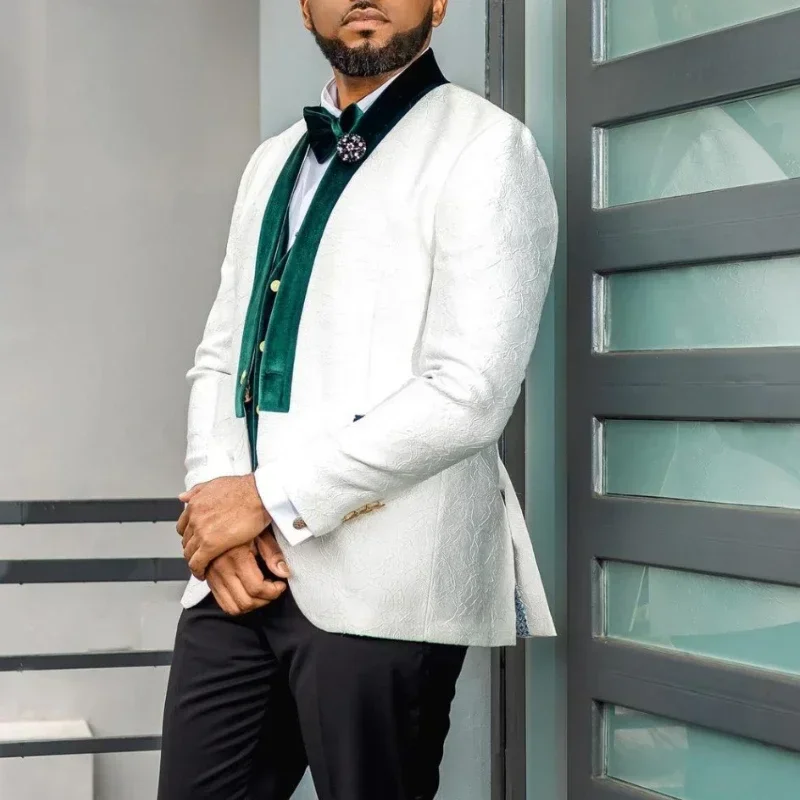 African Wedding Suits For Men  - đánh giá và giá Men Formal Wear Clothes