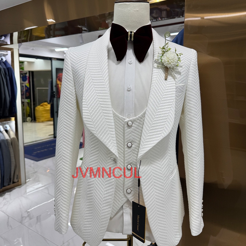 Men's Modern 3 Piece Suit Slim - đánh giá và giá Men'S Formal Wear For Reception
