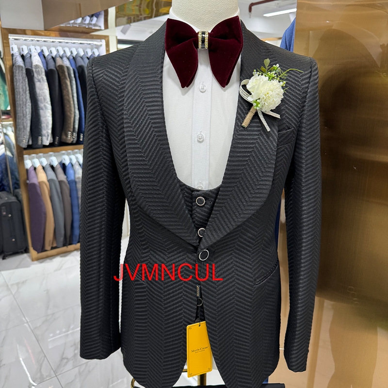 Men's Modern 3 Piece Suit Slim - đánh giá và giá Men'S Formal Wear For Reception