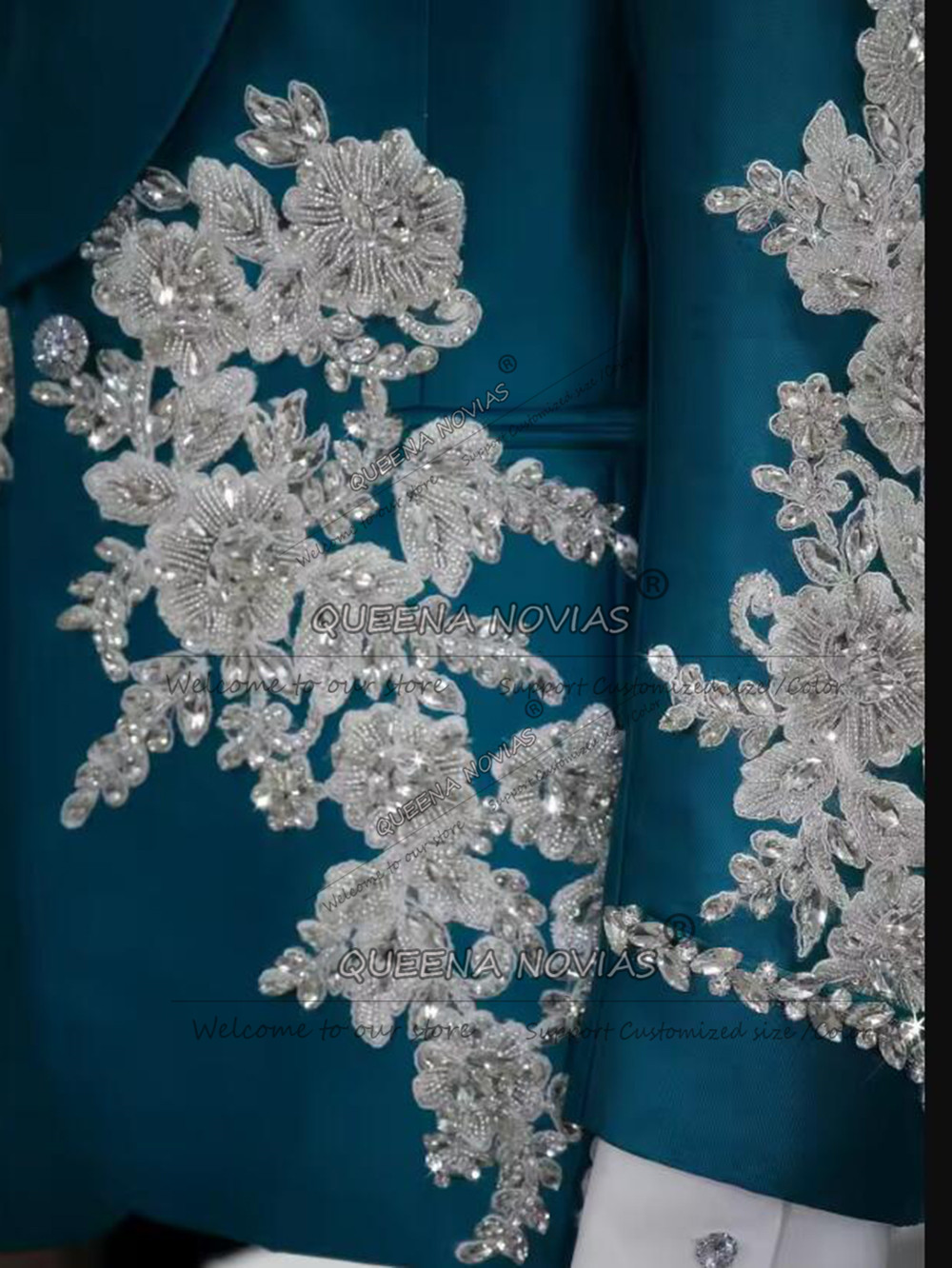 Exclusive Groom Wedding Suits  - đánh giá và giá Men Formal Wear Green