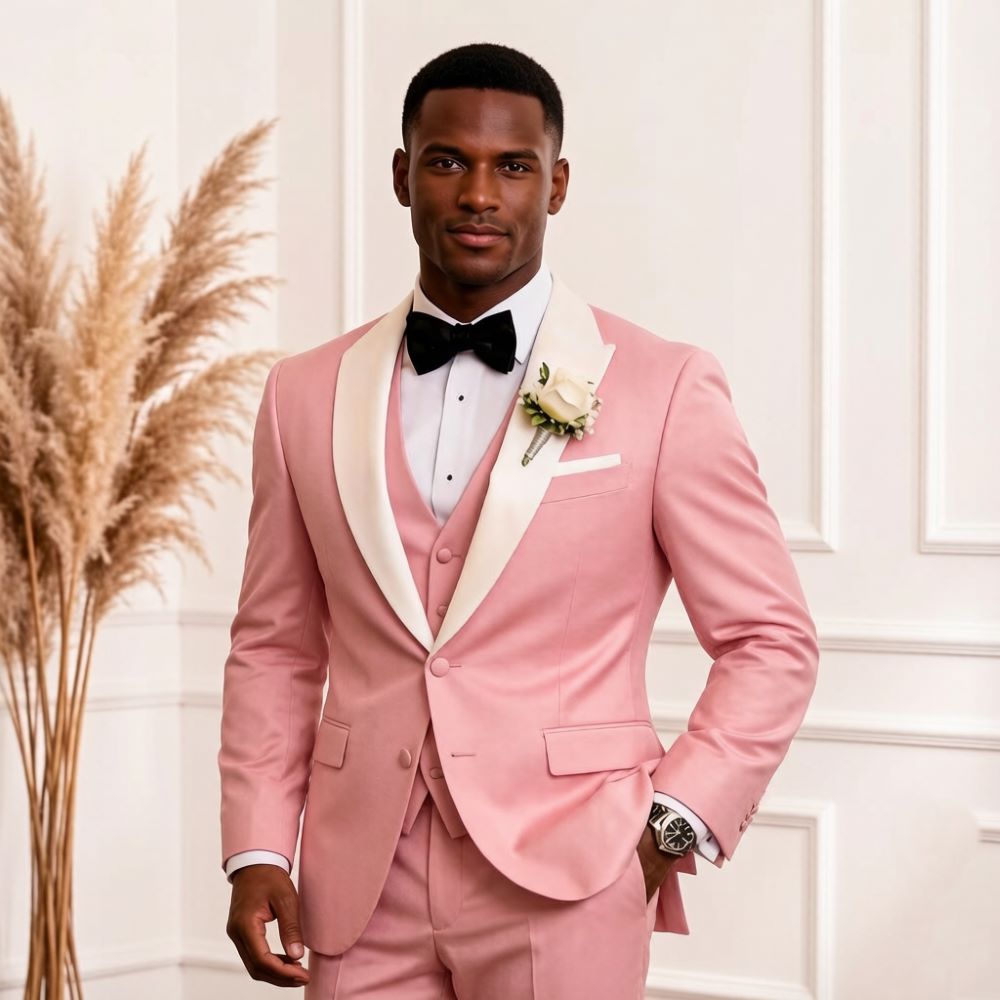 3 Pieces Formal Men Suits Peak - đánh giá và giá Men'S Formal Wear For Reception