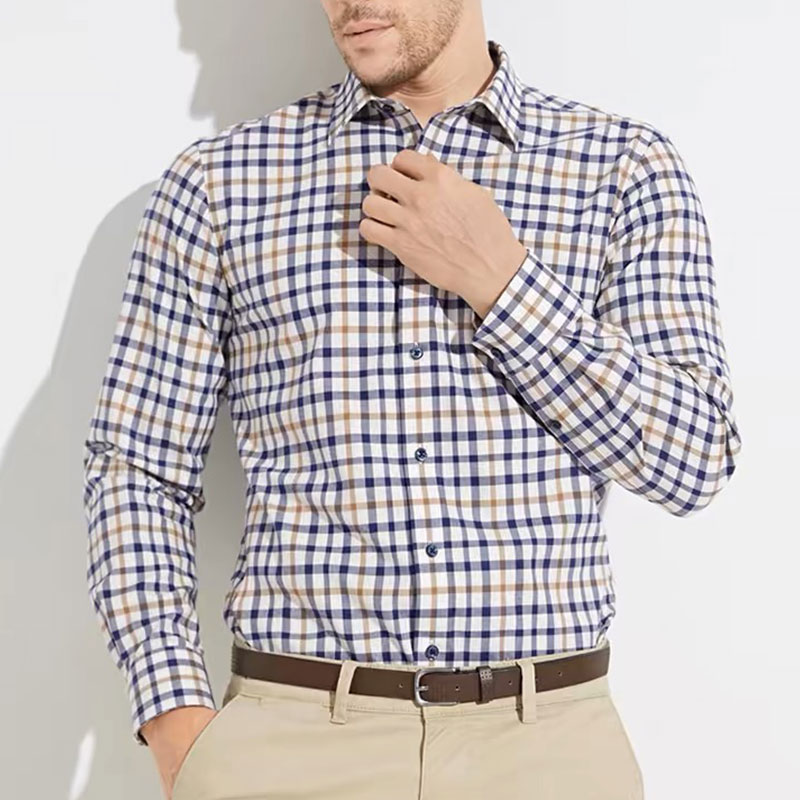 Men's long sleeve shirt pure c - đánh giá và giá Men Formal Wear Top
