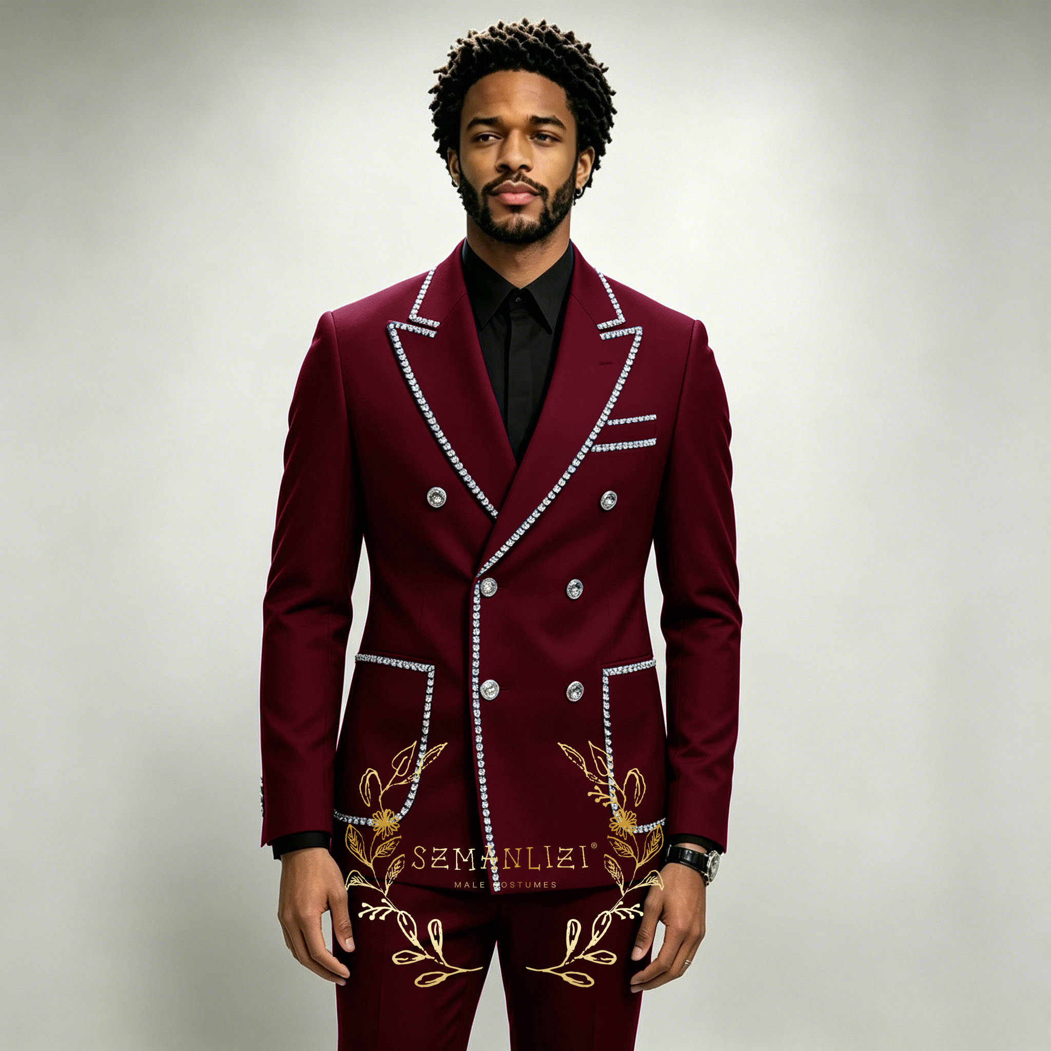 Luxury Men's Suits 2 Pieces Ro - đánh giá và giá Formal Wear For Men In Wedding
