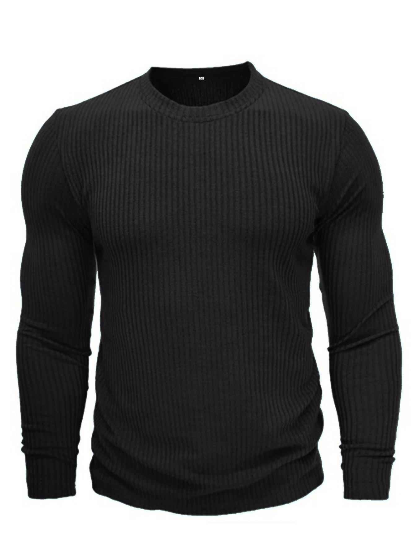 Men's Round Neck Long Sleeve K - đánh giá và giá Men Formal Wear Top