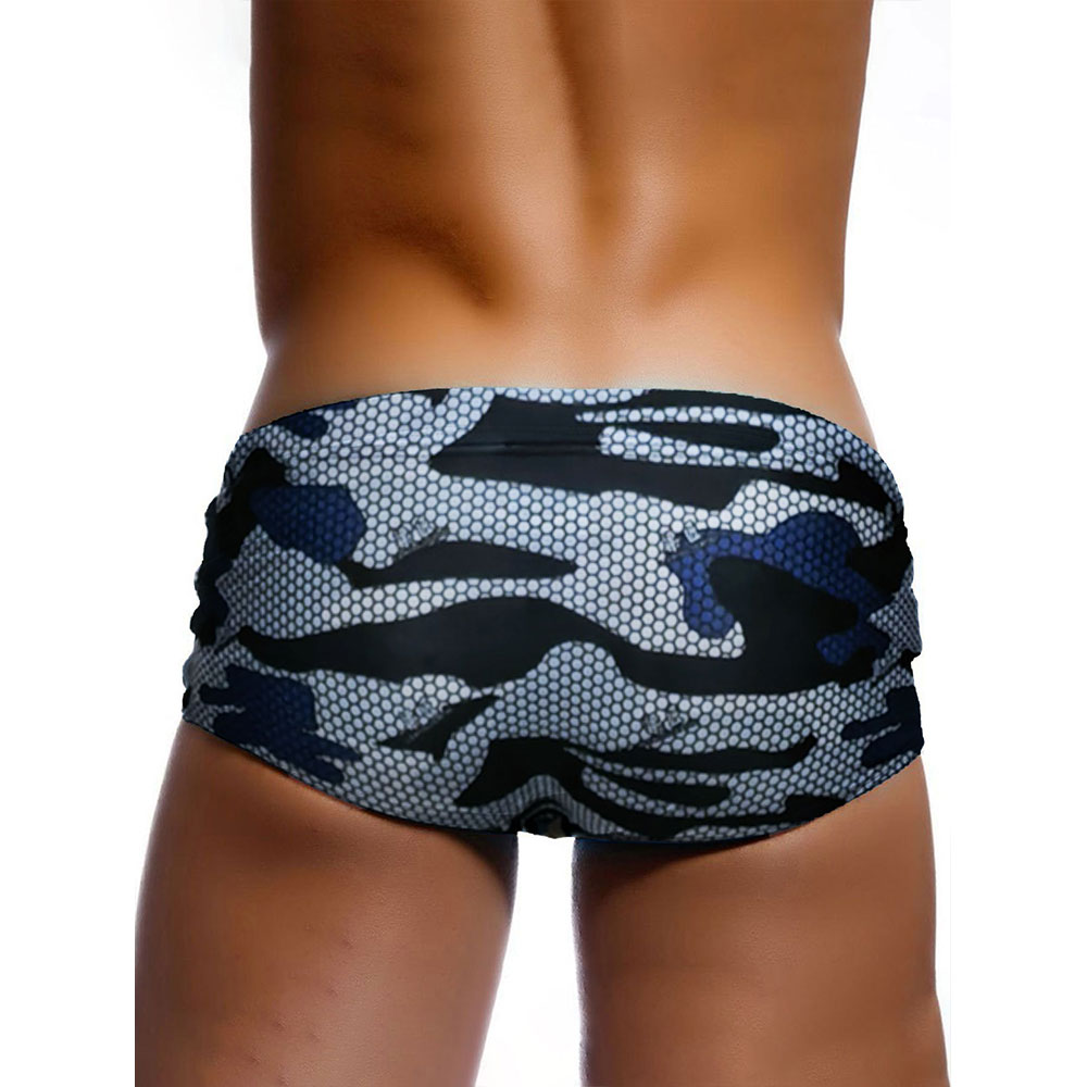 Sexy Swimming Trunks Mens Camo - đánh giá và giá Men'S Formal Beach Wear