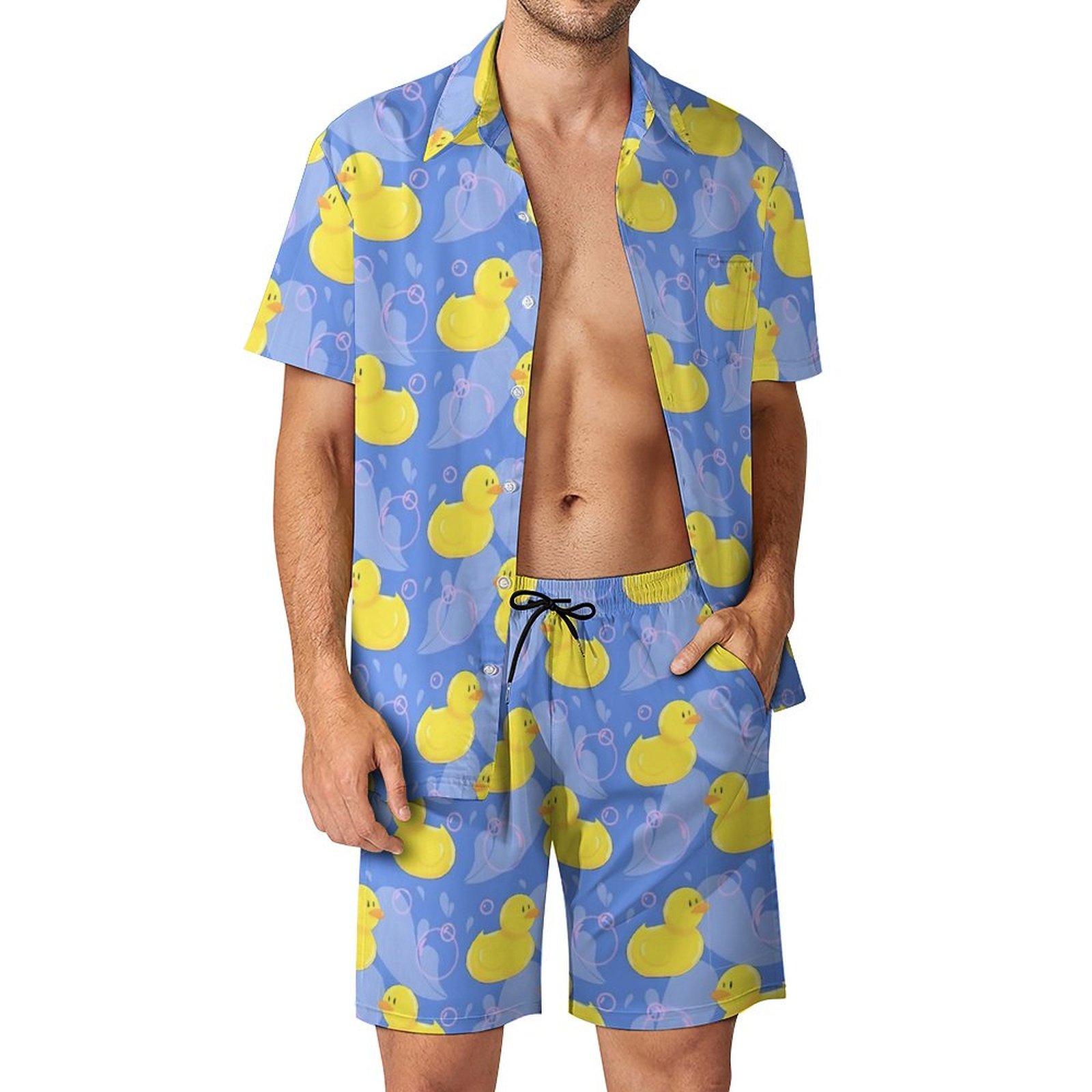 Summer Yellow Rubber Duck 3D P - đánh giá và giá Men'S Formal Beach Wear