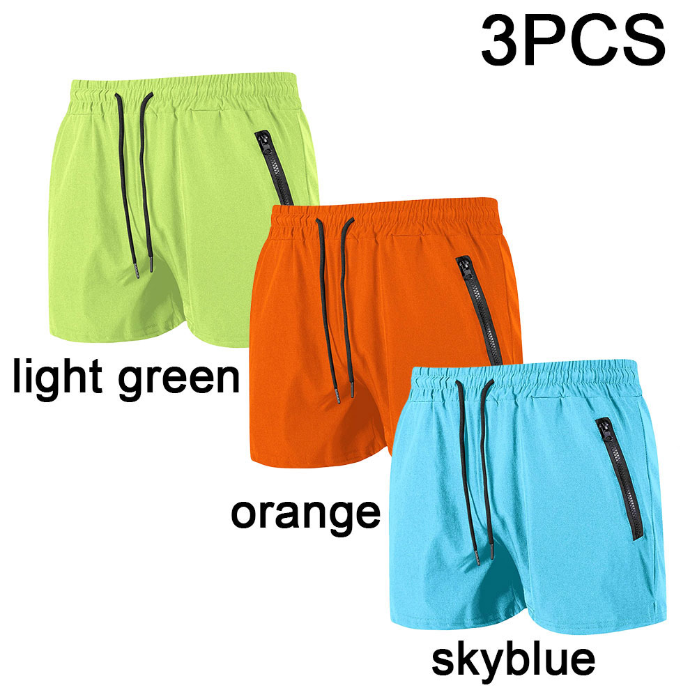 3PCS Swim Trunks with Zipper P - đánh giá và giá Men'S Formal Beach Wear