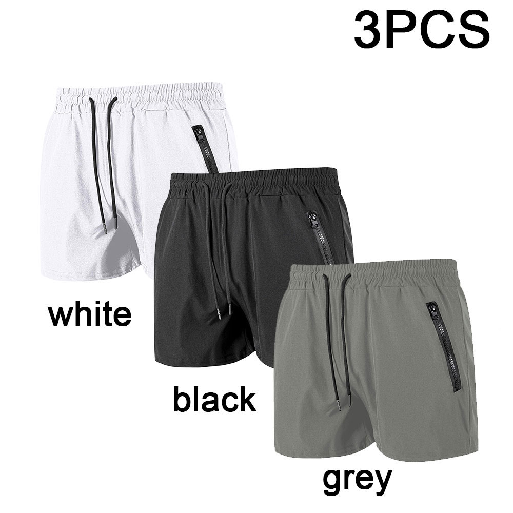 3PCS Swim Trunks with Zipper P - đánh giá và giá Men'S Formal Beach Wear