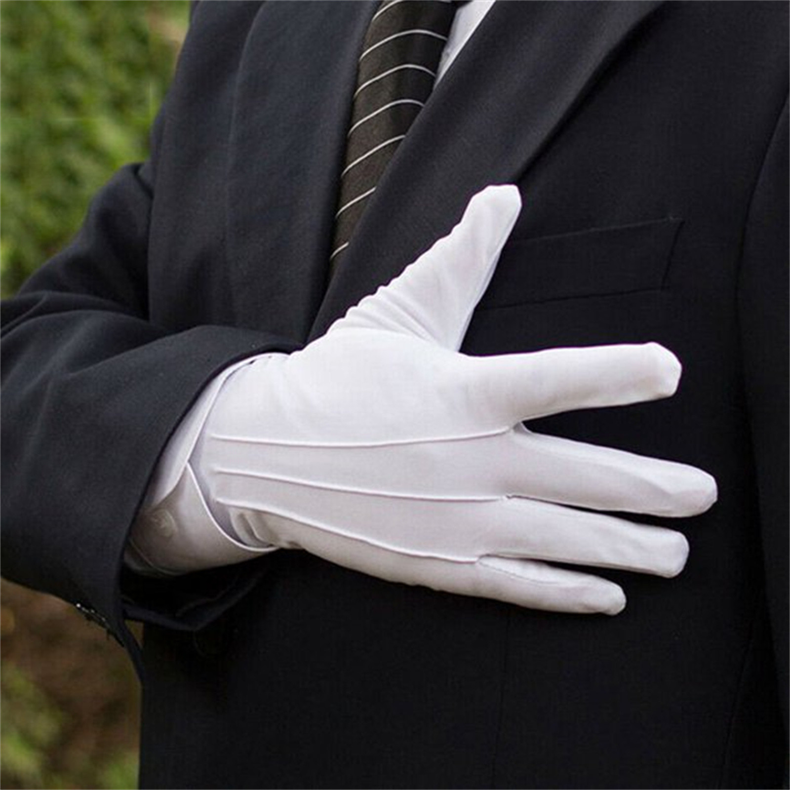White Cotton Gloves Men Formal - đánh giá và giá Formal Wear Gloves Men