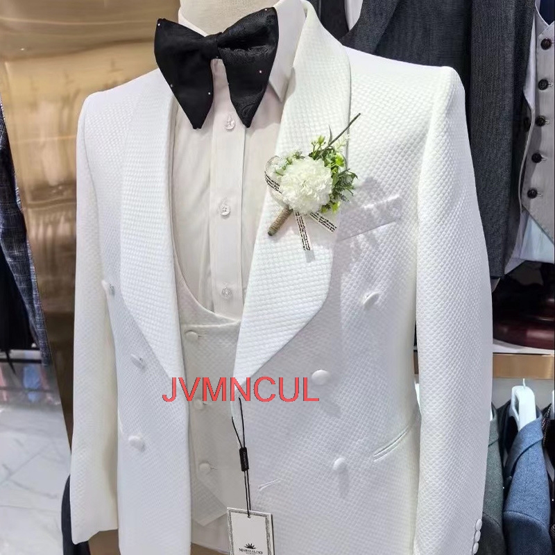 Men's Jacquard 3 Piece Suit Ta - đánh giá và giá Men'S Formal Wear For Reception