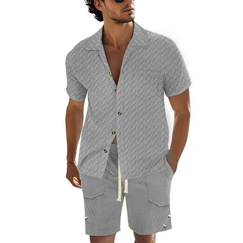 Hot Sale Men's Short-Sleeved S - đánh giá và giá Men'S Formal Beach Wear